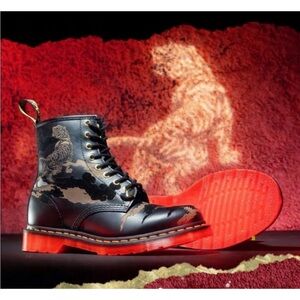 Dr Martens 1460 boots- Limited Edition - Year Of The Tiger Women’s 8 / M 7 New!